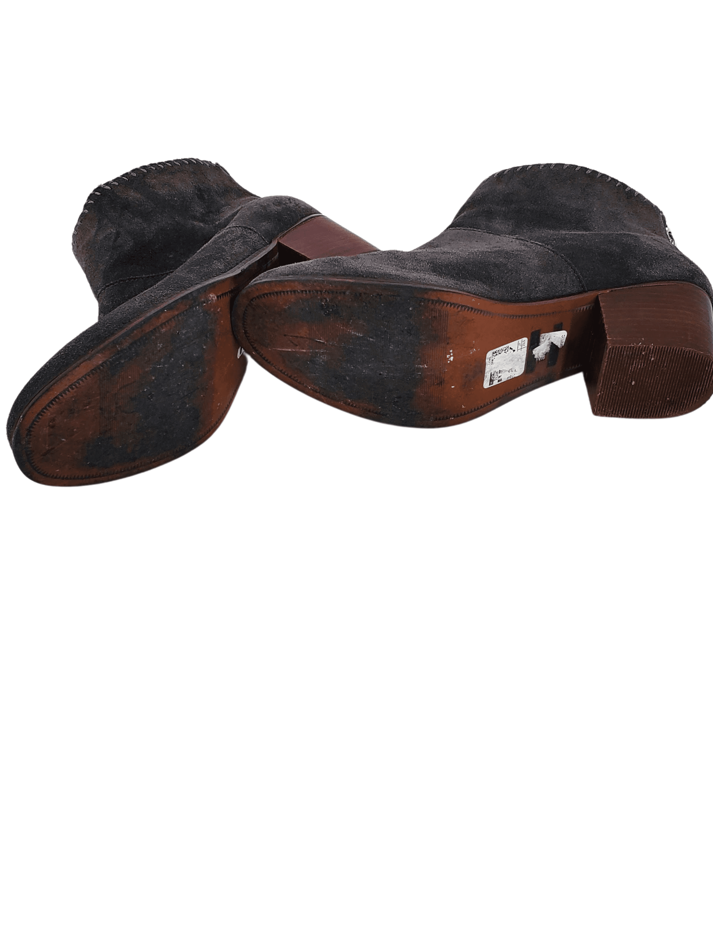 Toms suede boots, Front. Condition: Excellent.