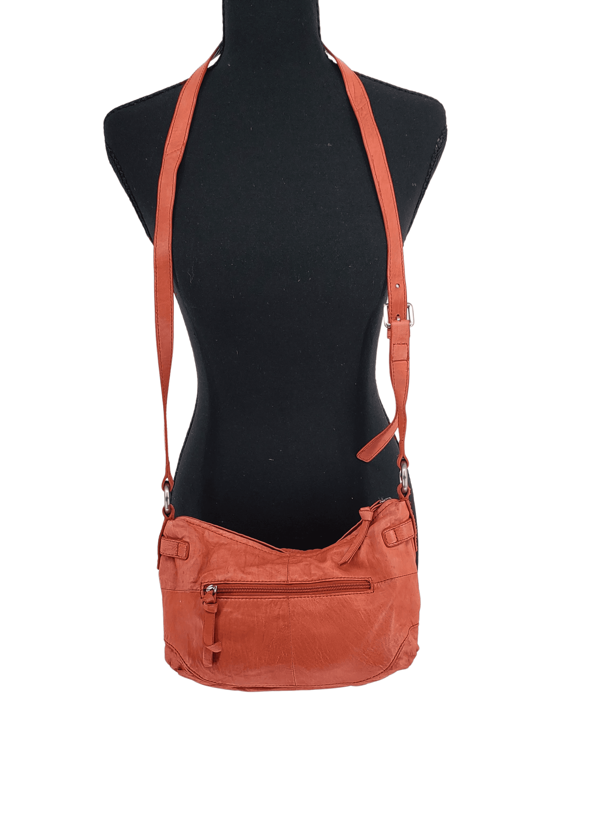 Perlina , Perlina — Perlina leather crossbody, fair