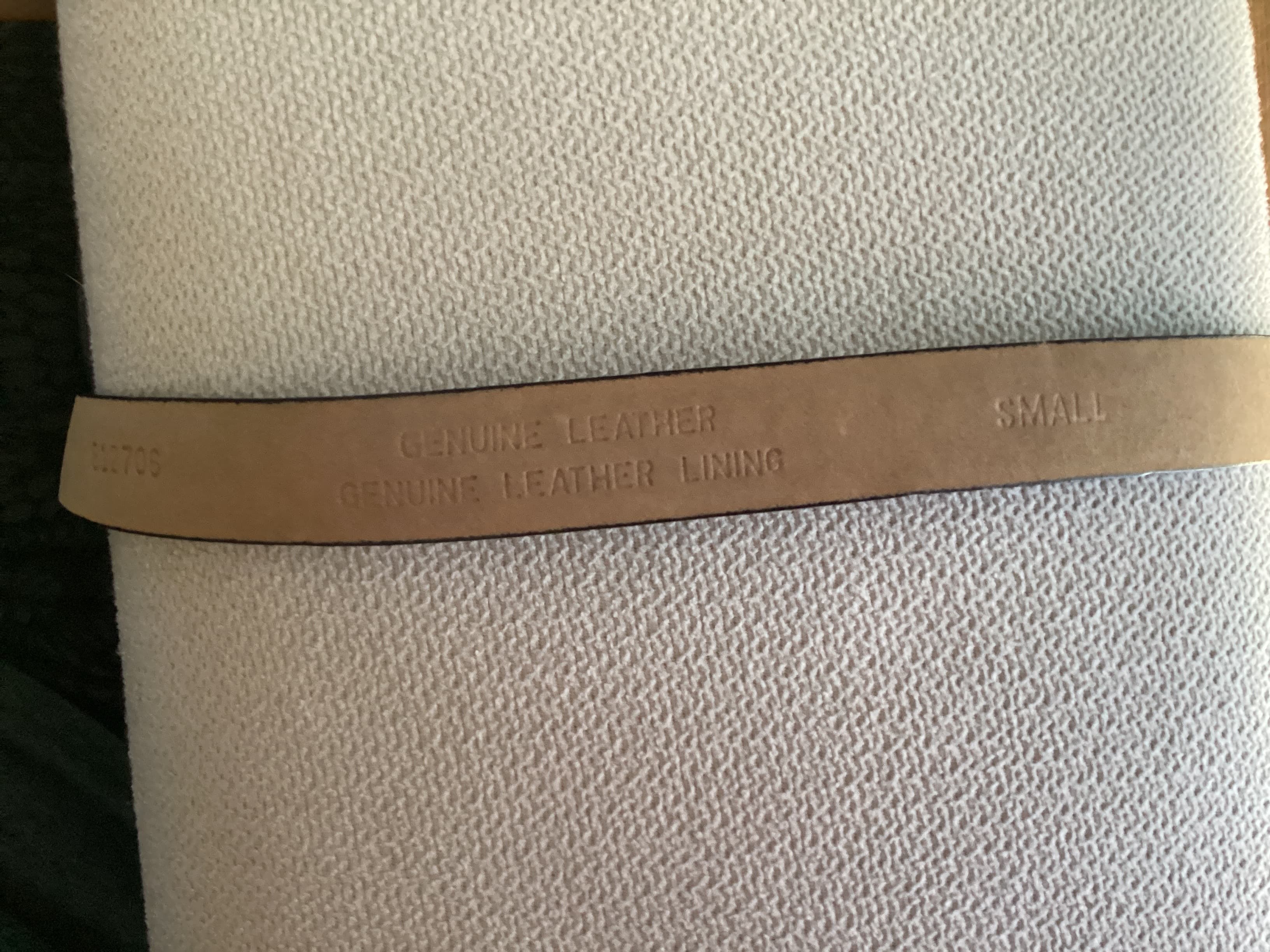 DKNY leather belt312706, Frente. Condición: Good.