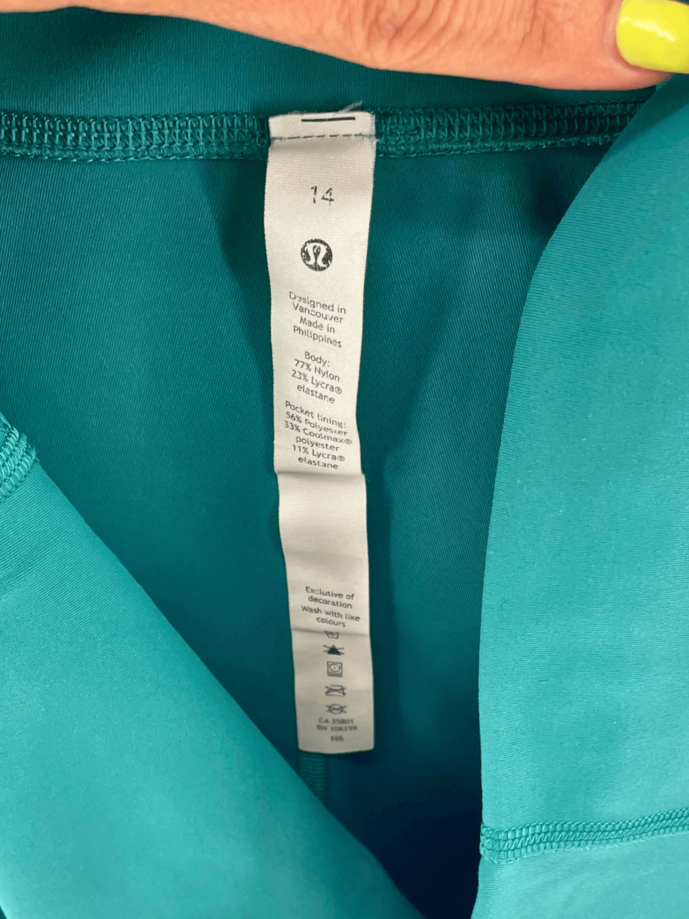 Lululemon , Frente. Condición: Mint.