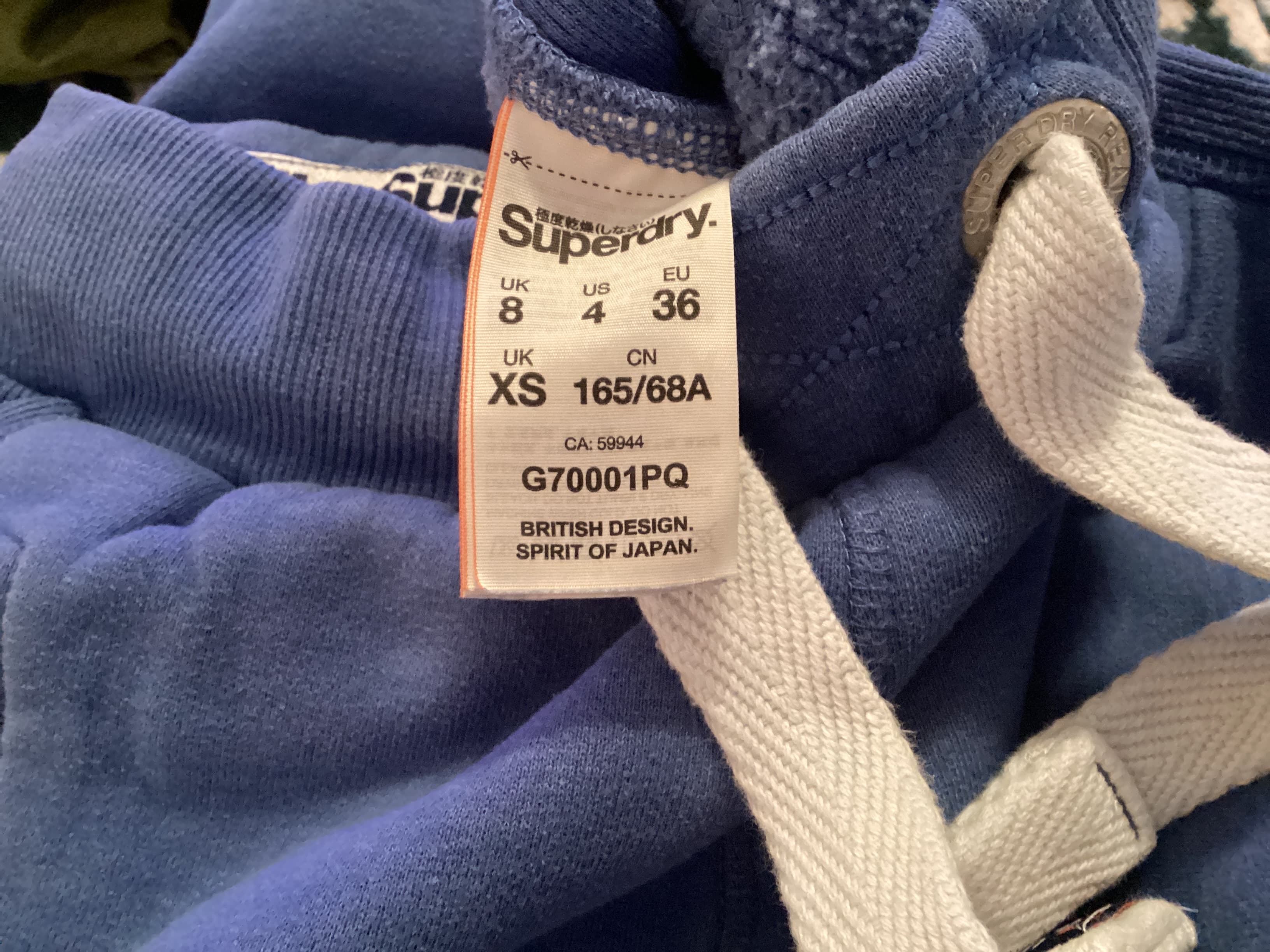 The Superdry Orange Lable Co, Frente. Condición: Mint.