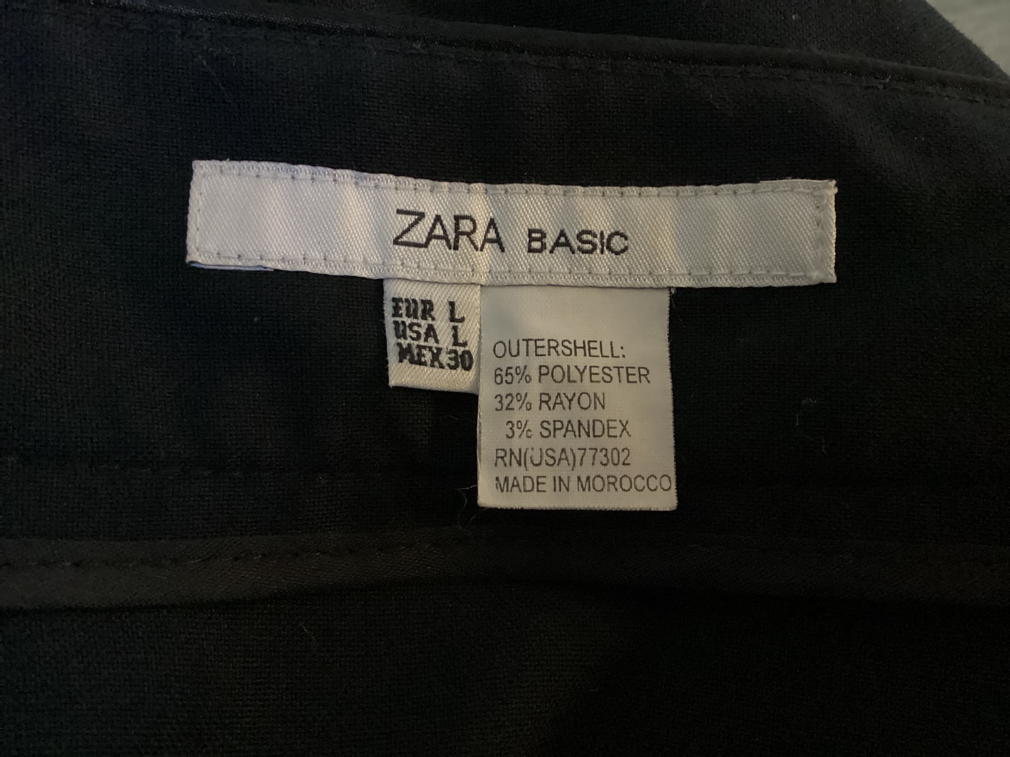 Zara Basic Collection , Frente. Condición: Excellent.