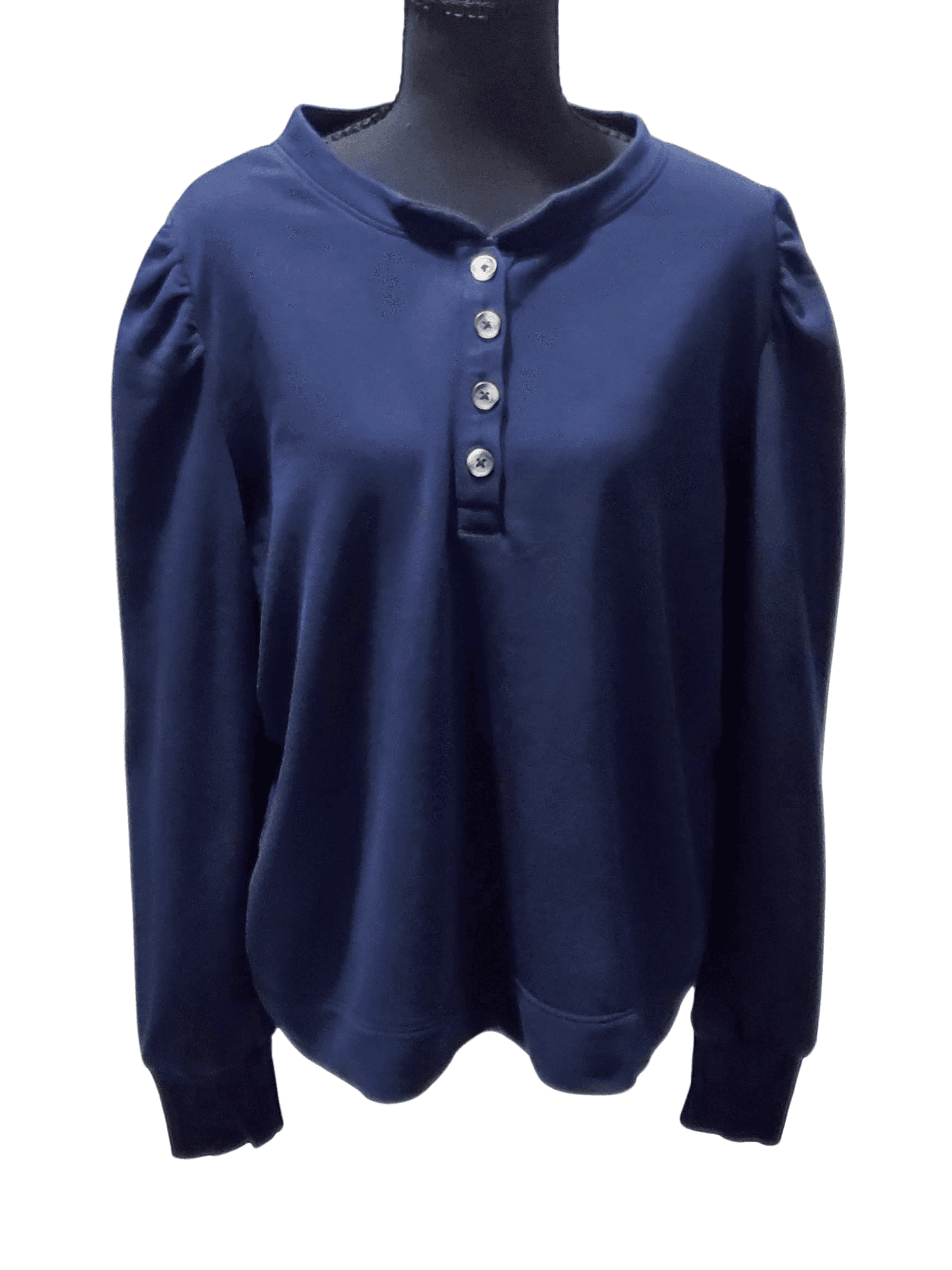 Loft, Loft — Loft outlet Navy Blue Cozy Knit top blouse , excellent