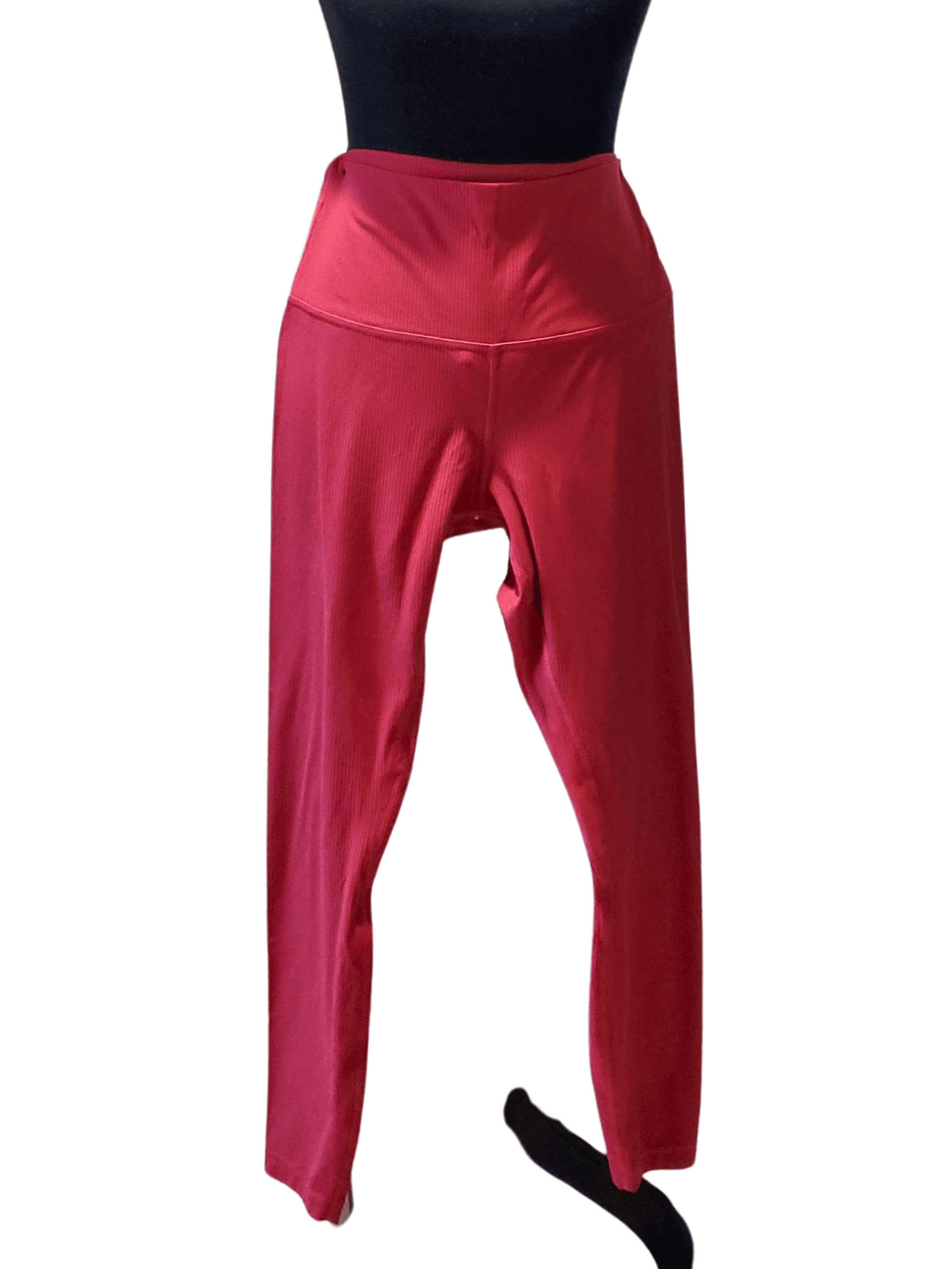 Lululemon , Lululemon — Lululemon Align Ribbed High Waisted Denim Cutoff-rise leggings size 10, excellent