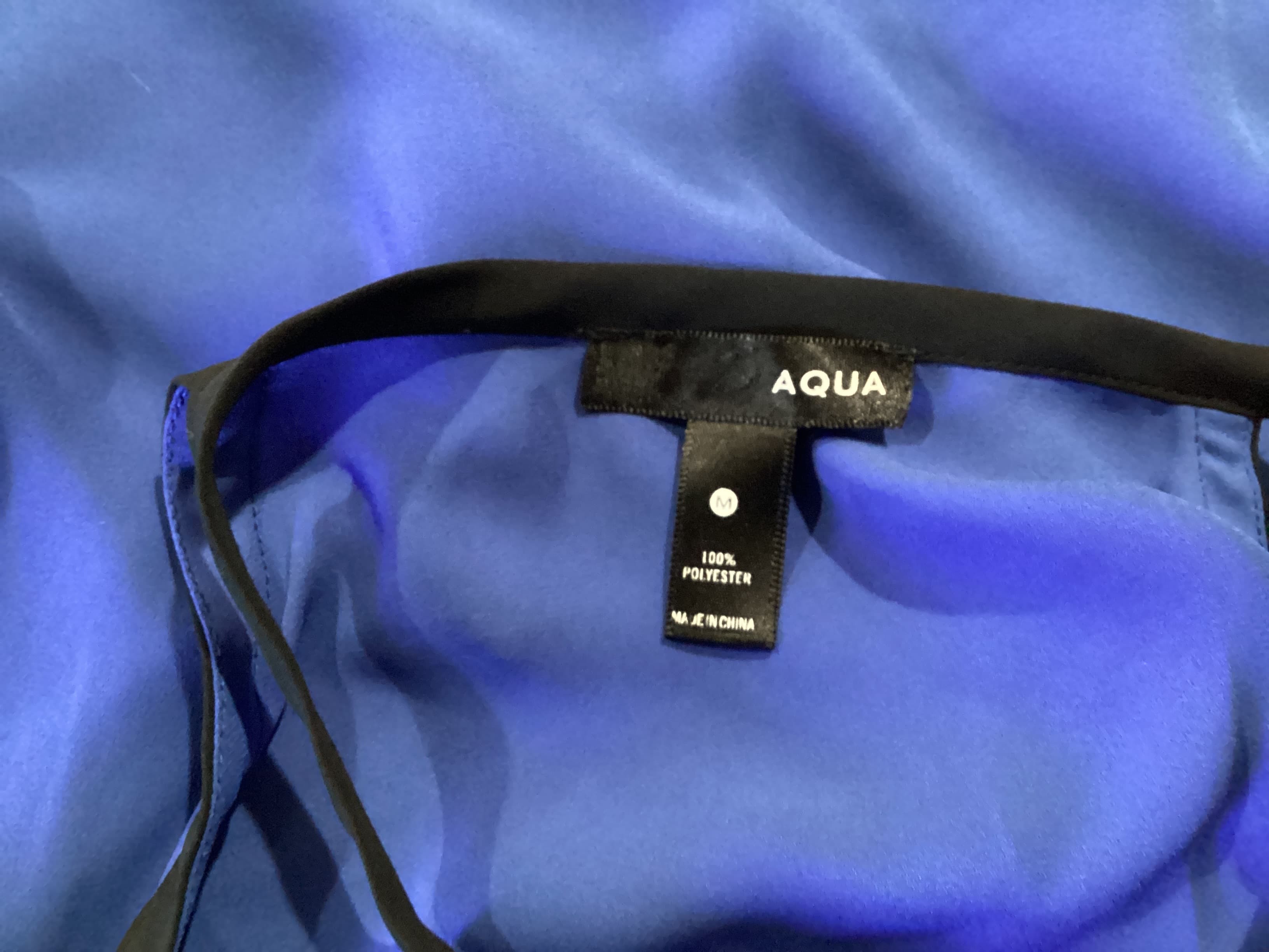 AQUA, Front. Condition: Excellent.