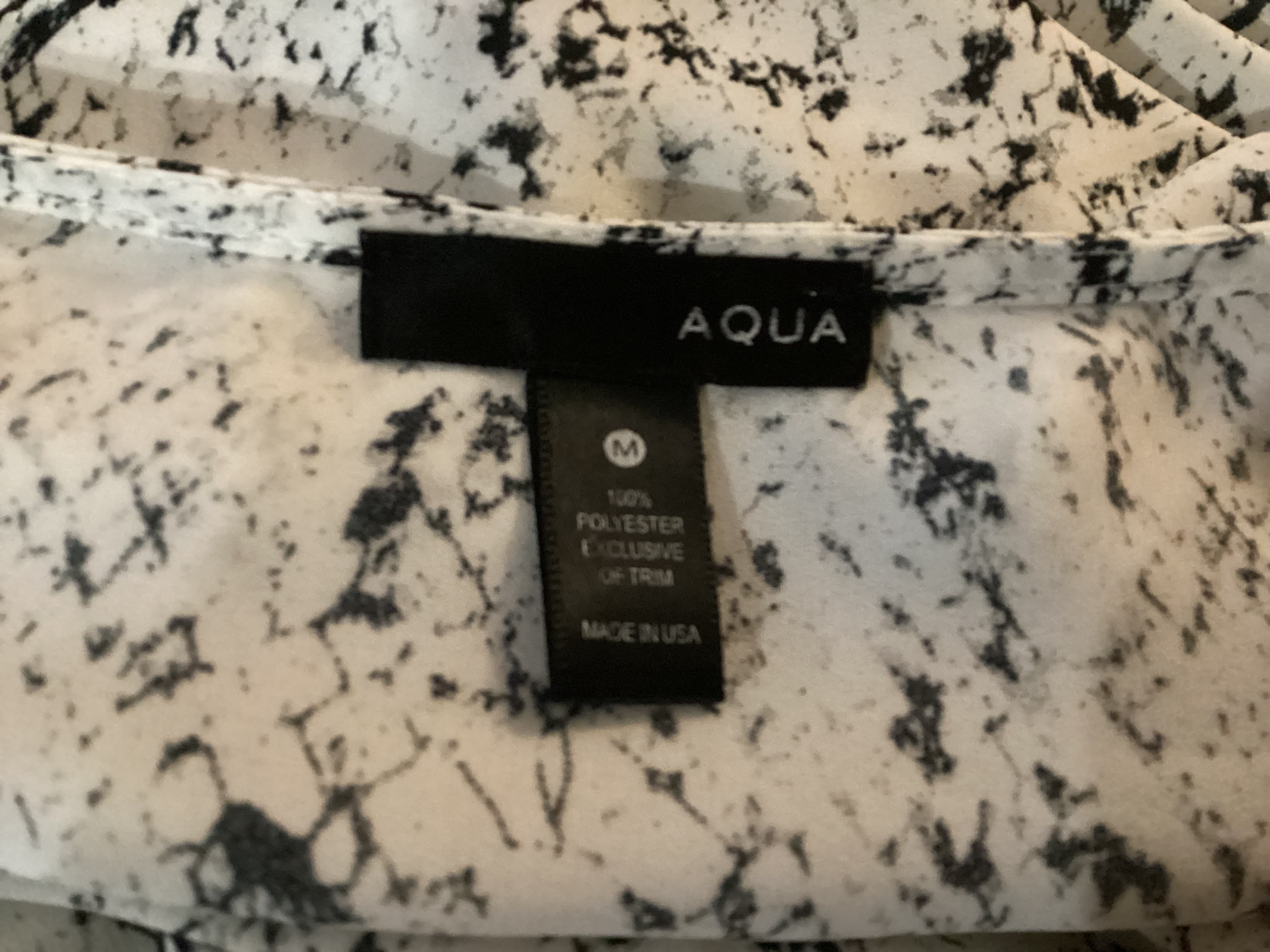 AQUA , Front. Condition: Excellent.
